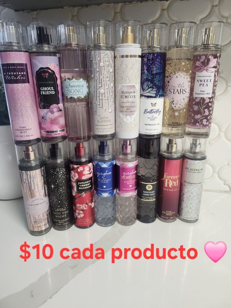 Bath And Body Works $10 Each Product, Price In Each Picture