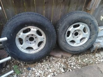 Originall stock 15 inch 2002 chevy 1500 rems