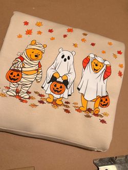 Halloween Winnie the Pooh Hoodie Sweater