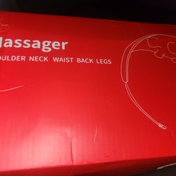 Neck Shoulder Waist Back Legs Massager Kneading Grasping Massage