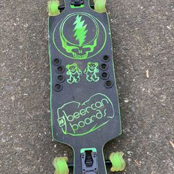 Grateful Dead Beercan Boards Longboard Skateboard 