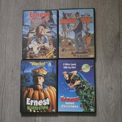 Ernest Dvd Movies Lot For 4
