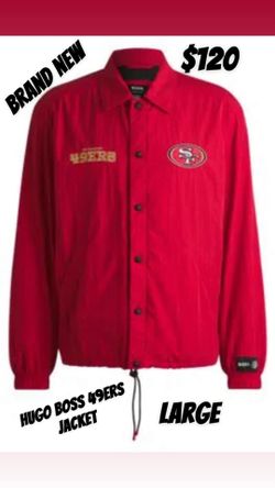 Hugo Boss Retro San Francisco 49ers Jacket Brand New Large