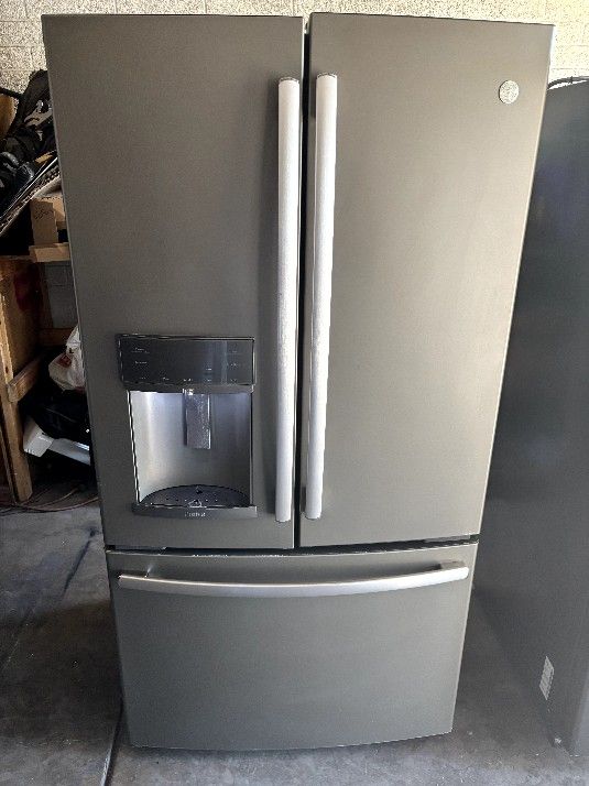 Counter Depth French3door G&E Stainless Steel Fridge