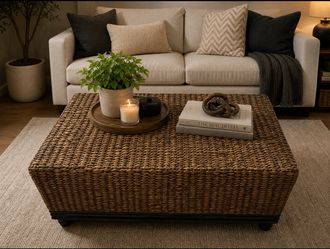 Coffee table with storage