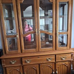China cabinet free. You must hual