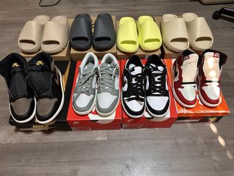 Slide and some dunk Jordan