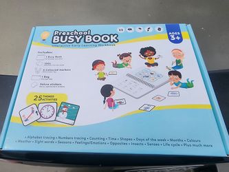 Brand NEW / Several AVAILABLE / PRE-SCHOOL BUSY BOOK!