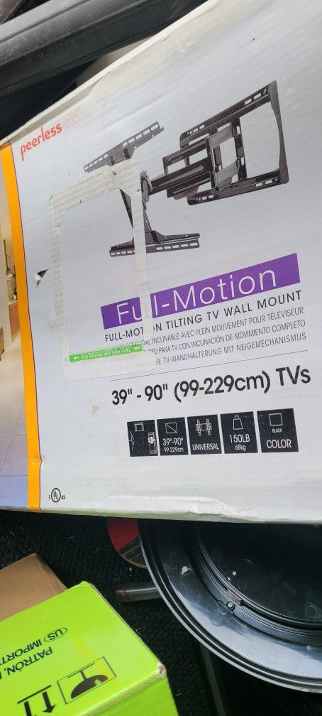 Full Motion Tv Wall Mount 39"-90"