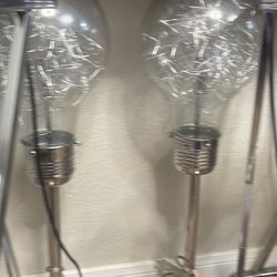 Lamps And Round Table 