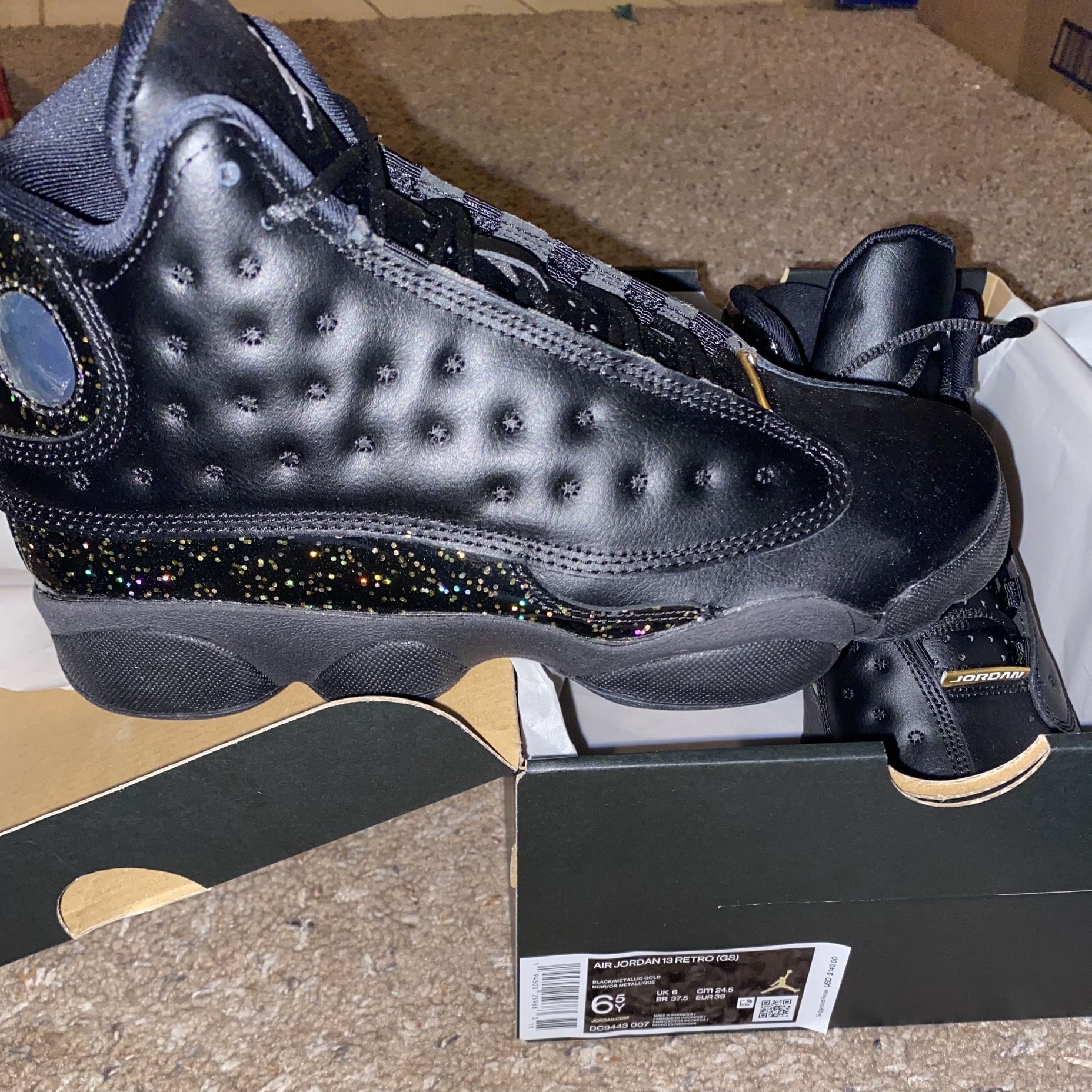 New: Air Jordan 13 Retro Size: 6.5Y.