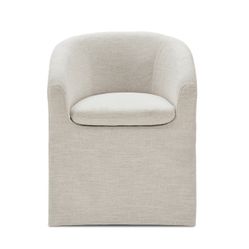 Callie Dining Arm Chair, Beach Linen-Set of 2,  Like New, Perfect Condition