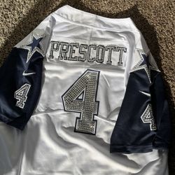 Blinged Out Dallas Cowboys Jersey, Womens Cowboys Jersey 