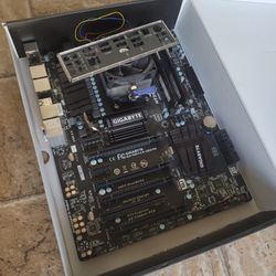Gigabyte Motherboard + CPU + RAM