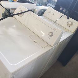 WHIRLPOOL TOP LOAD WASHER AND DRYER SET 🔊 