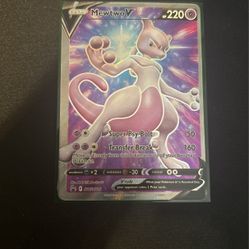 OC Miss Cut Mewtwo Promo V Card Pokémon TCG