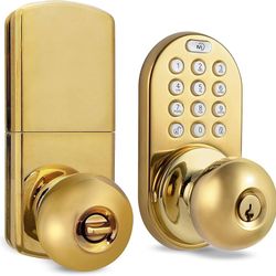 Digital Door Handle Lock with Electronic Keypad