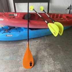 10ft Open Pelican Kayaks With Accessories for Sale in Delray Beach, FL -  OfferUp