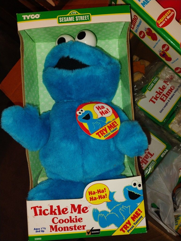 Tickle Me Cookie Monster