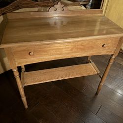 Solid Wood Entry Table