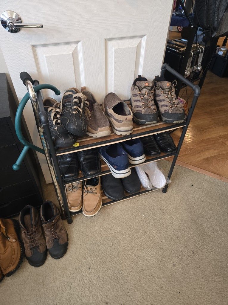 Industrial Shoe Rack