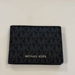 Mens Michael Kors Slim Compact ID Card Holder