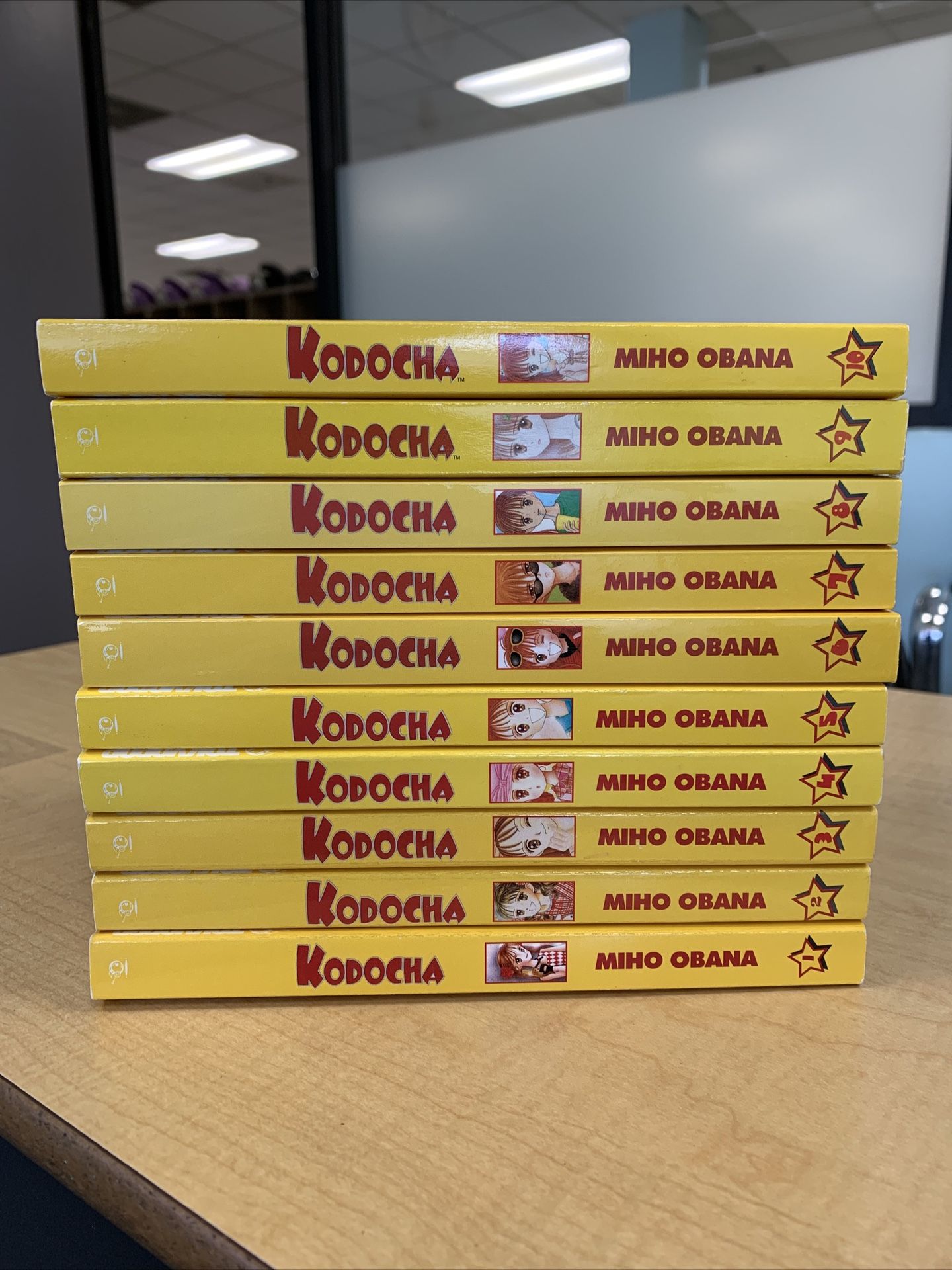 Kodocha Sana's Stage Vol. 1-10 Miho Obana TOKYOPOP Complete English Manga OOP
