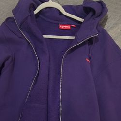 Supreme Zip Up Purple 