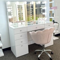 New Large Bluetooth Make Up Vanity
