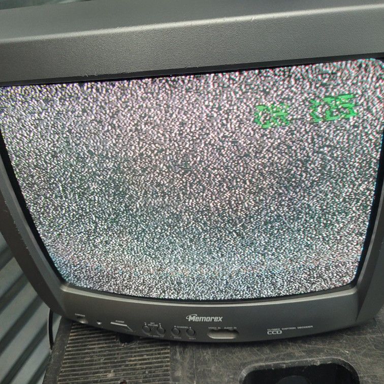 Old TV CRT 14 Inch