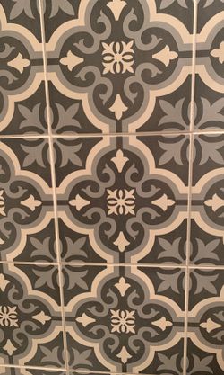 Box of decorative tile