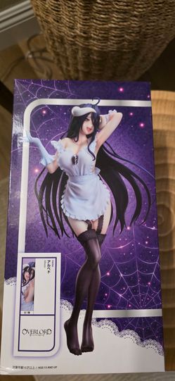 Albedo Overlord Maid Dress Anime Figurine