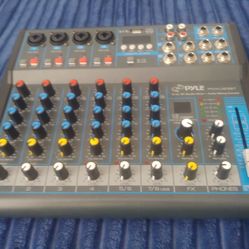 8 Channel Bluetooth Audio Mixer 
