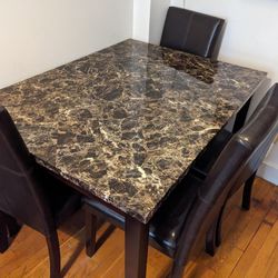 Granite Top Dining Room Table