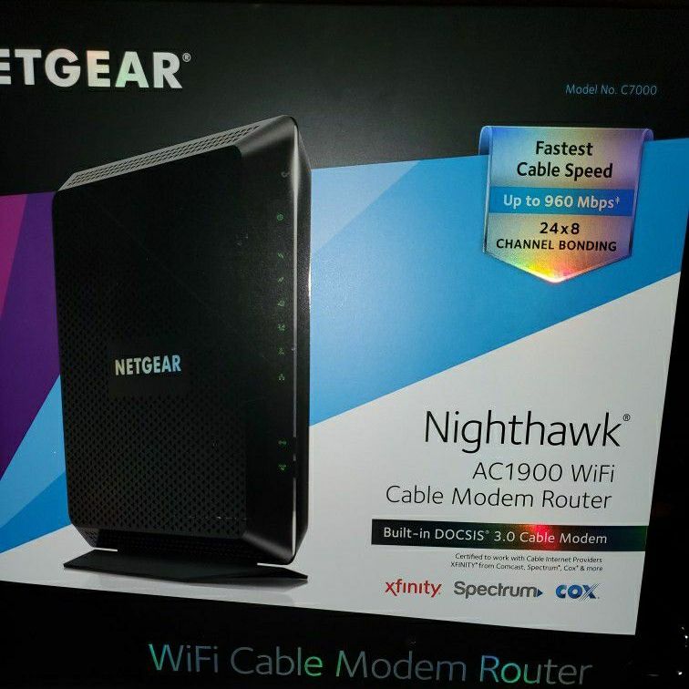 NETGEAR NIGHTHAWK CABLE MODEM ROUTER