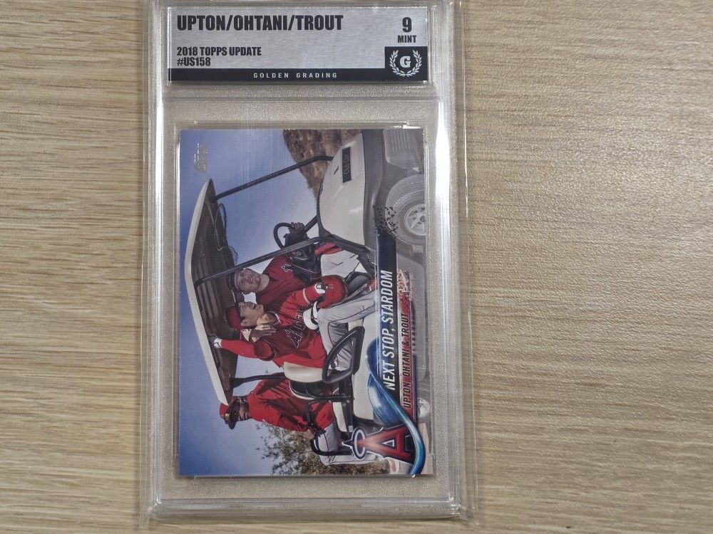 2018 Shohei Ohtani Rookie Golden Grading 9