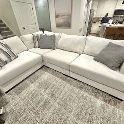 	“RC Willey Cream Sectional – $850 OBO (Super Comfy, Retail $3K+)
