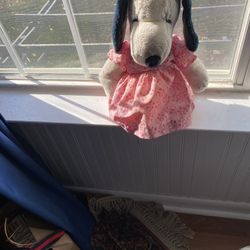 Vintage Plush Peanuts Snoopy Belle Doll