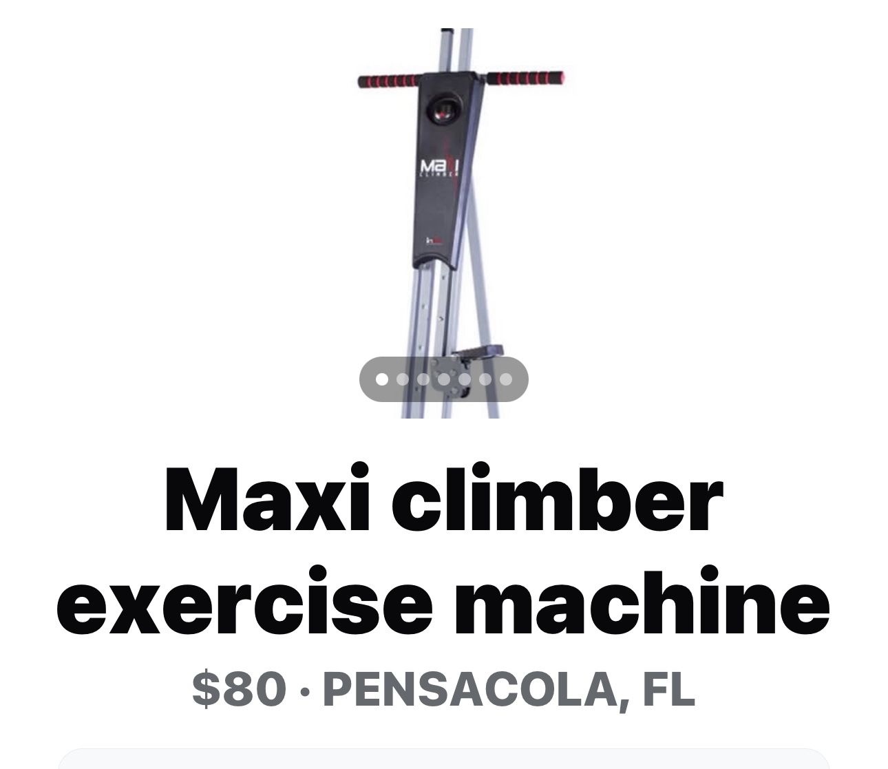 Maxi Climber $80