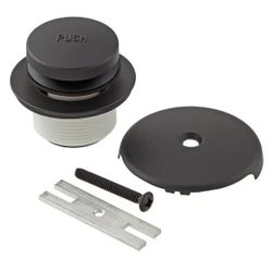 Everbilt
Matte Black Toe Touch Drain Kit