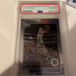 Ja Morant PSA 10 rookie