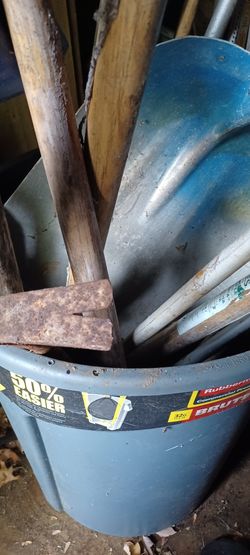 Yard Tools, Shovels,Rakes, Picks Different Prices