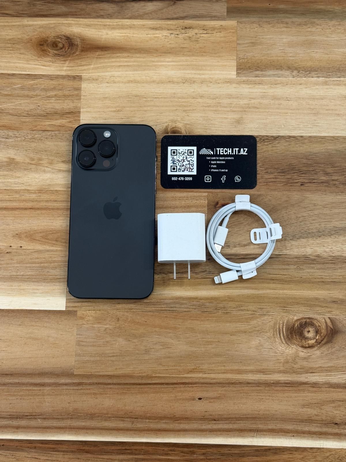 📱 iPhone 14 Pro Max | 256GB | Space Black | Unlocked (Any Carrier)