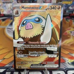 Mamoswine EX Ultra Rare
