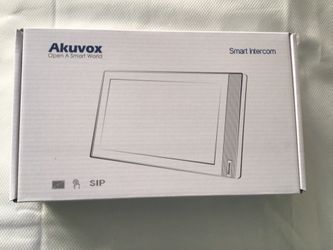 Akuvox S562 Luxury Smart Indoor Monitor perfect for Smart Home Intercom . ( Linux OS )Home Integration  