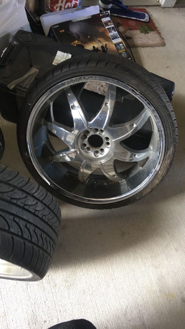 22 inch rockstar rims