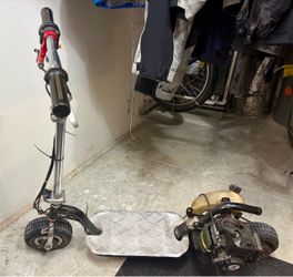 33c Vintage Zooma Gas Powered Scooter – Runs Great