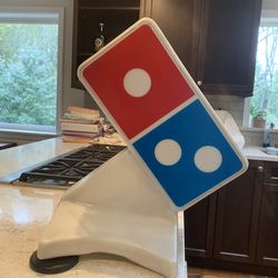 Dominos Pizza Sign