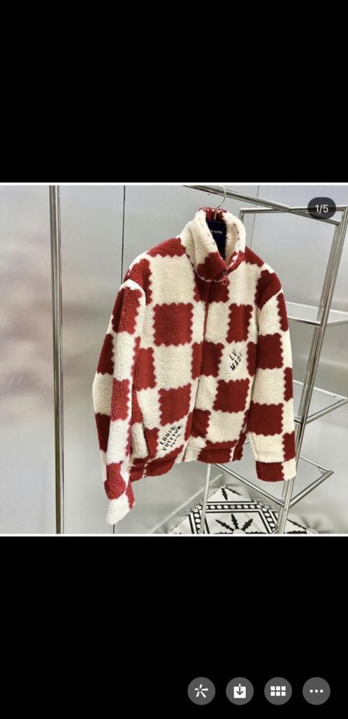 Louis Vuitton X Nigo Jacquard Damier Fleece Blouson S0 size for Sale in  Lake Barrington, IL - OfferUp