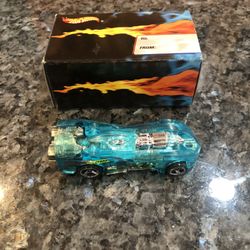 Hot Wheels 1995 Kringle Kruisers Power Rocket Car.  McDonald’s Happy Meal Toy giveaway.  Brand New only open to take this picture never played with.  